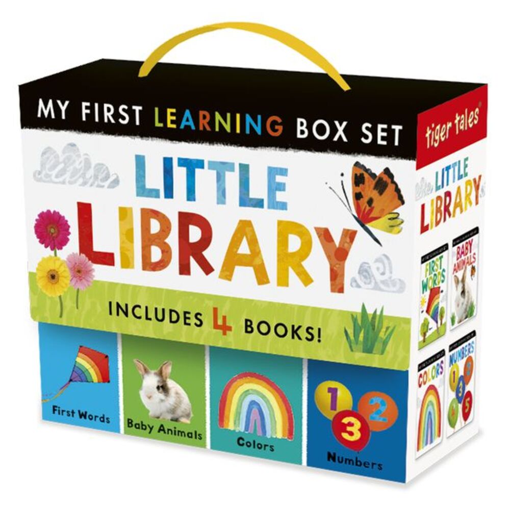 My First Learning Box Set: Little Library: First Words; Baby Animals; Colors; Nu